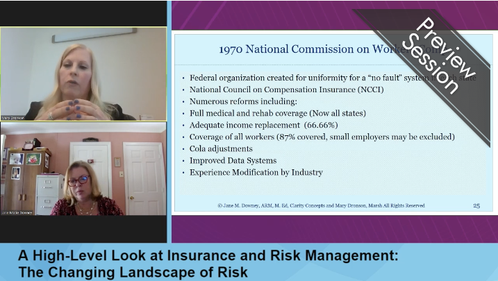 A High-Level Look at Insurance and Risk Management: The Changing Landscape of Risk